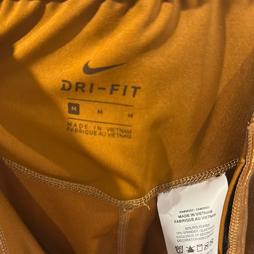 Nike Gold Leggings - Picture 4 of 4